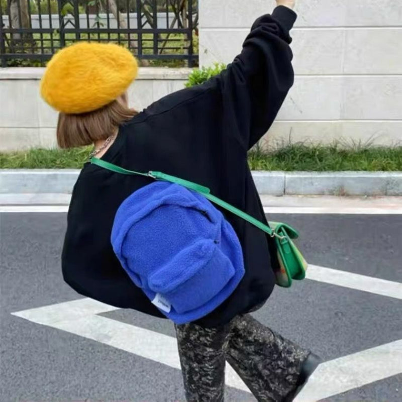 Black 3D Pop-up Bag Sweatshirt Wonderland Case