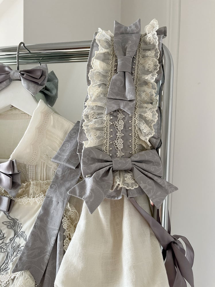 / Blue Gray Pink Hairband