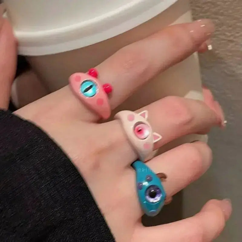 Cat and Monster Rings