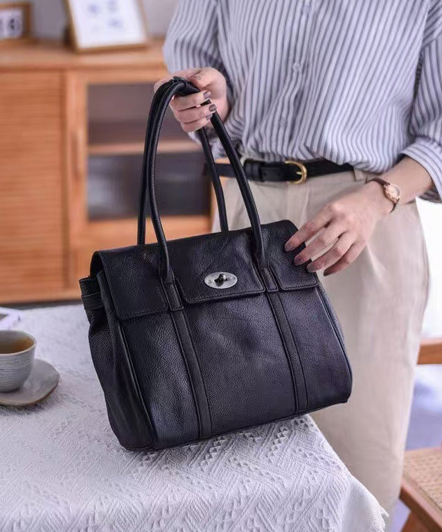 Durable Solid Bags Shoulder Classy Yellow Leather