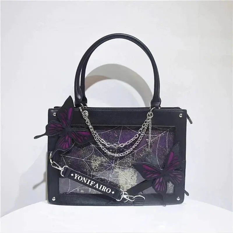 Elegant Gothic Butterflies Bag ON1456 spreepickyshop