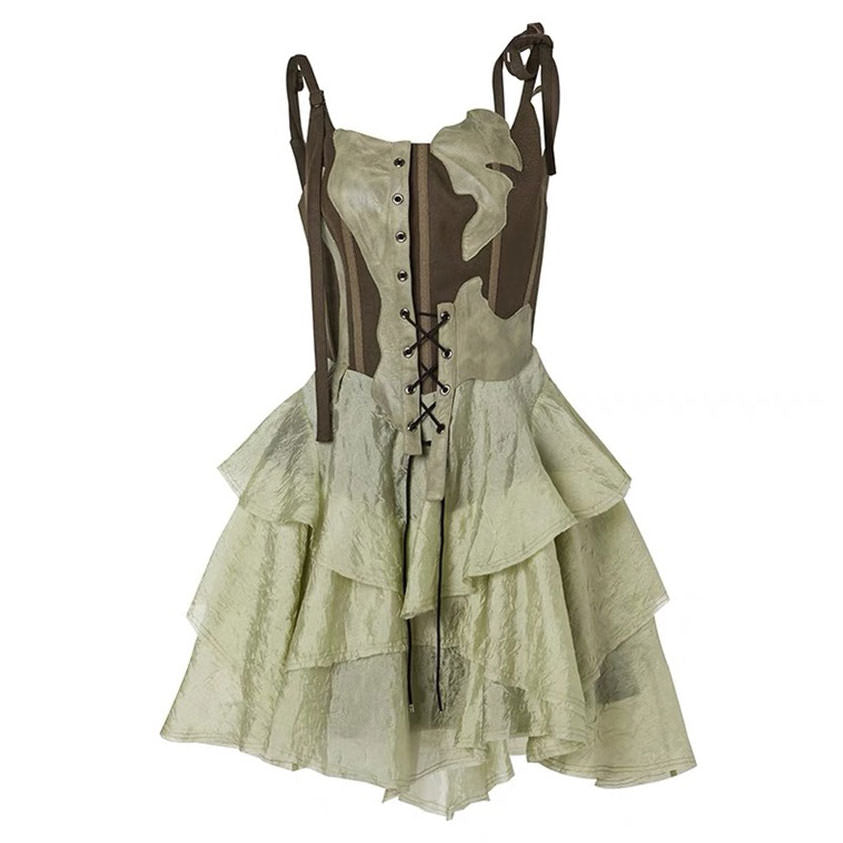 Green Fairy Mini Dress Wonderland Case Green Fairy Mini Dress Wonderland Case