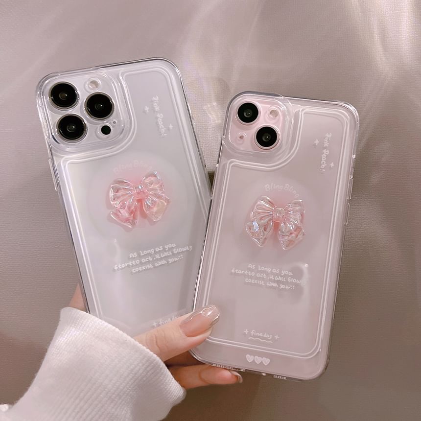 Case Bow Transparent Phone