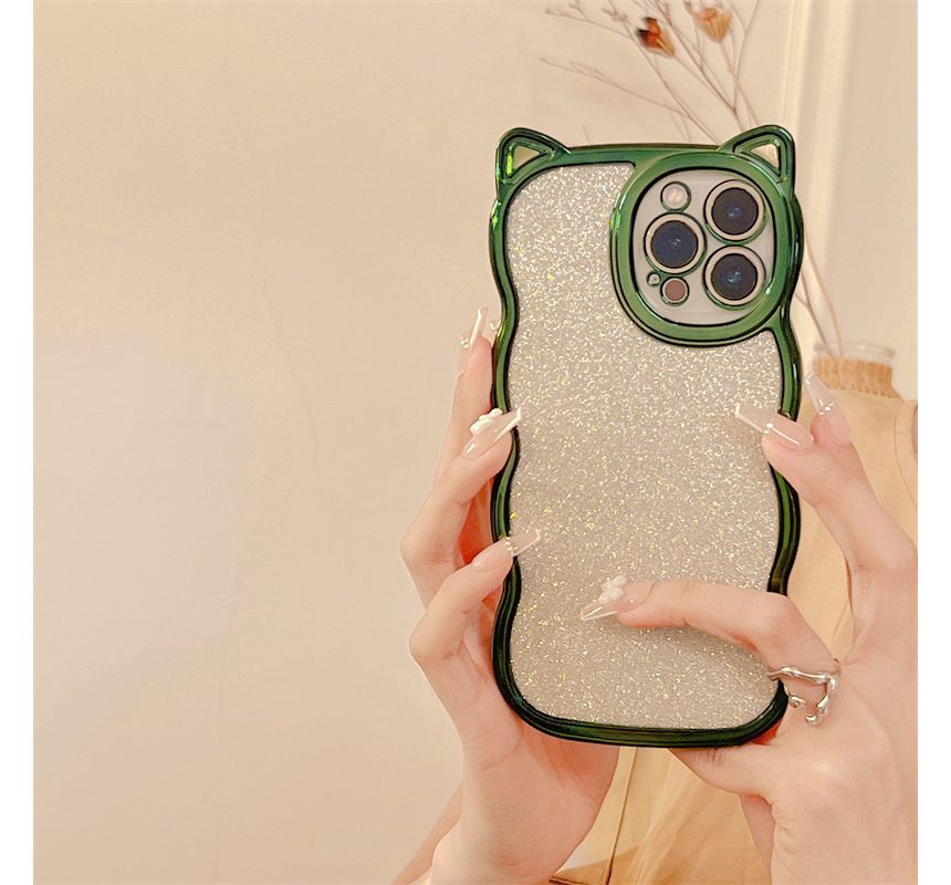 Cat Case Phone Transparent Ear
