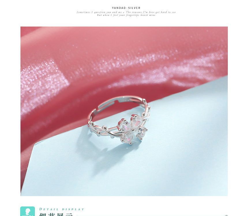 Bague papillon en argent sterling 925