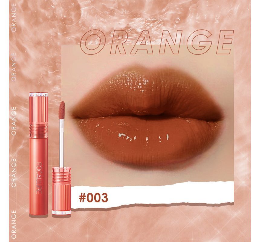 Gelée transparente teintée brillante