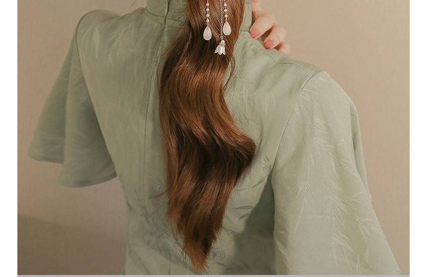 Pic à cheveux en alliage de fausses perles (divers modèles)