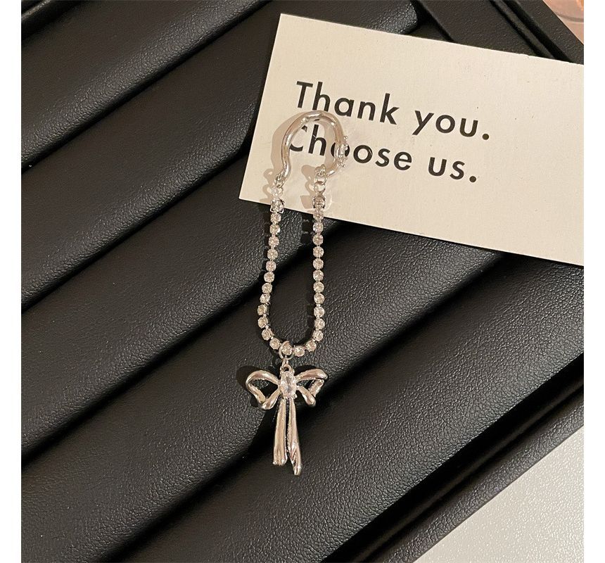 Rhinestone Cuff Ear Bow