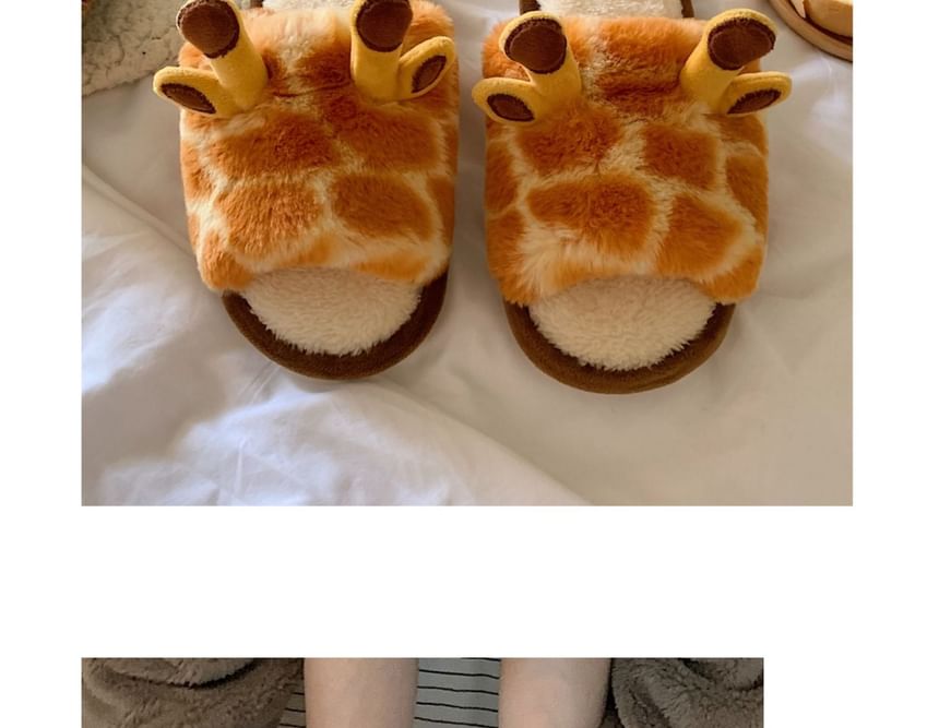 Chaussons Girafe