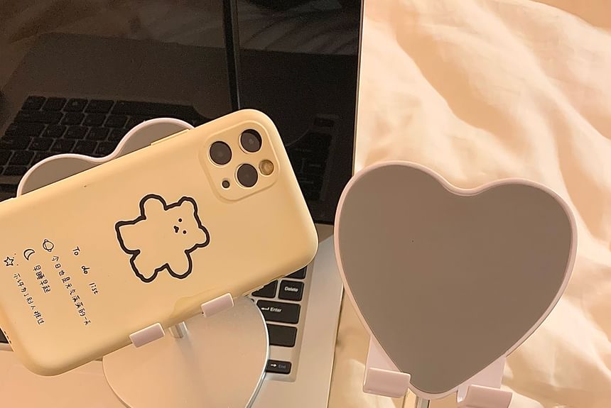 Heart Retractable Desktop Phone Stand