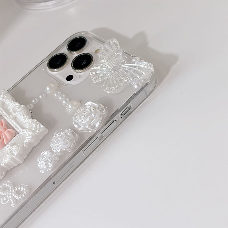Bow Phone Floral Case