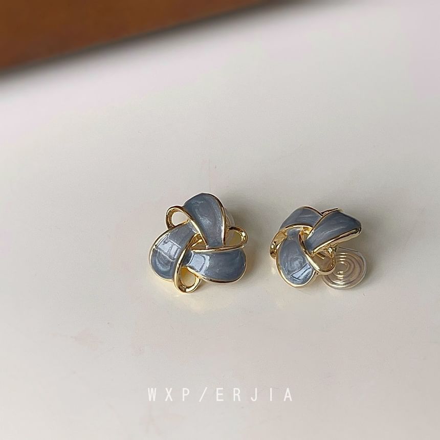 Floral Alloy Ear Cuff Glaze