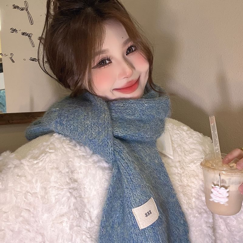 Applique Scarf Label