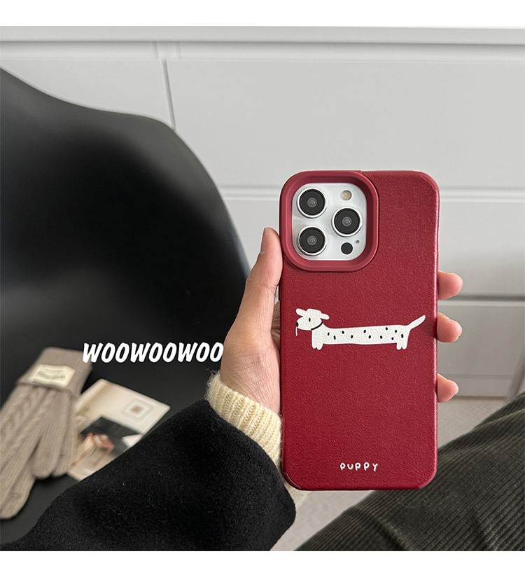 Case Phone Bell Dog Pom