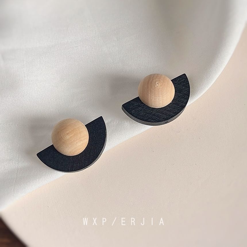 Cuff Ear Geometric Wooden