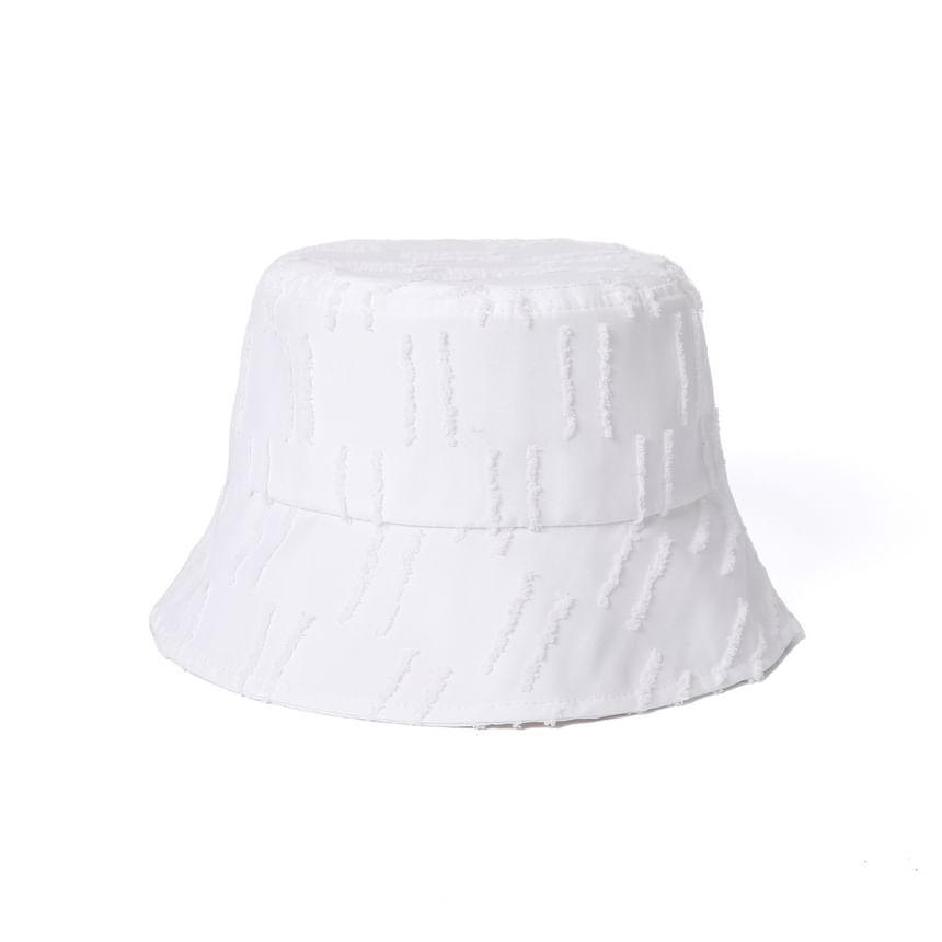Plain Bucket Hat Jacquard