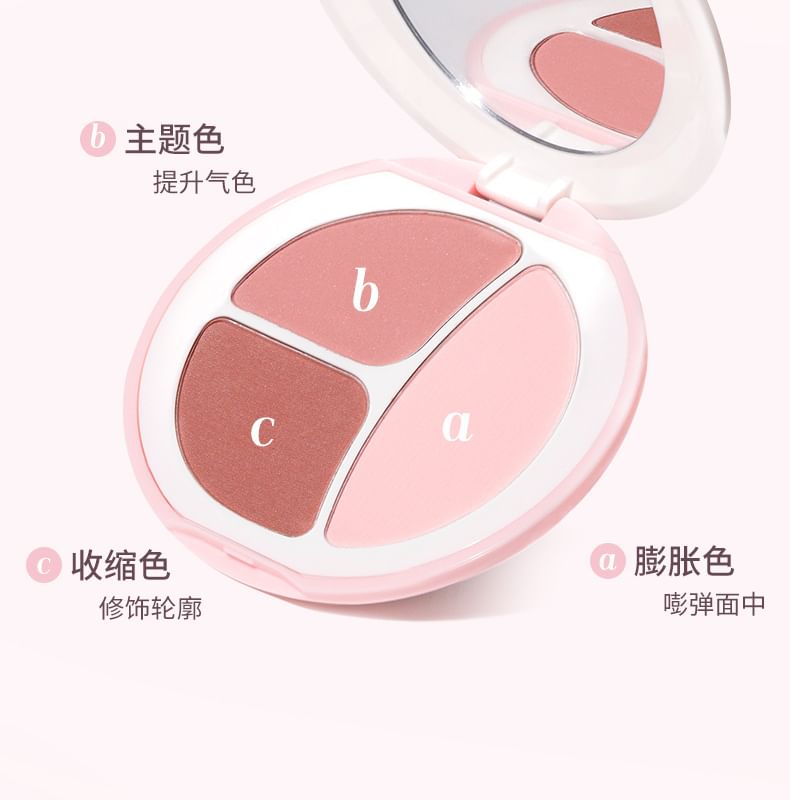 Palette de fards à joues Mood Interpretation 3 couleurs