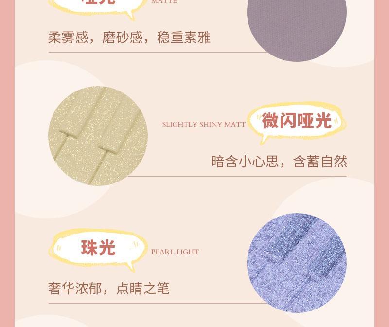 Palette de fards à paupières piano de la série Autumn Whispering