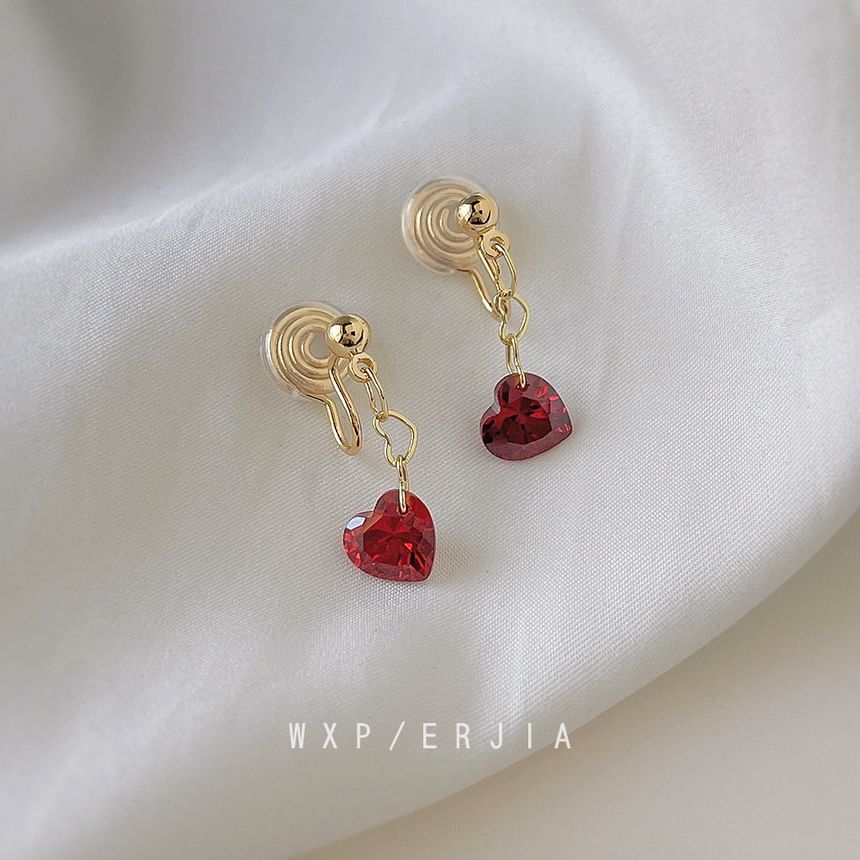 Drop Earring Heart