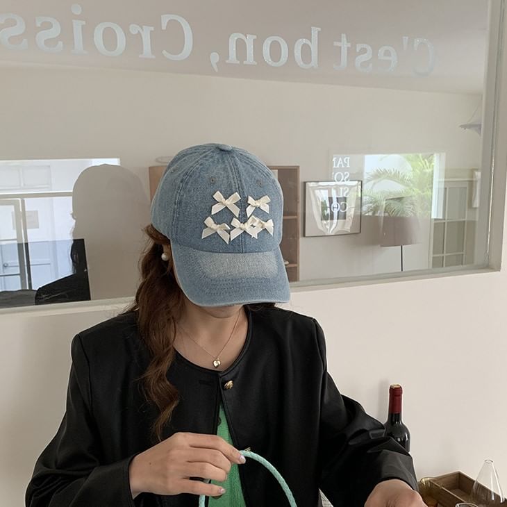 Bow Baseball Cap