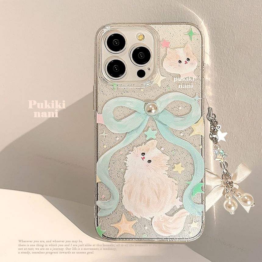Cat Ribbon Case Phone