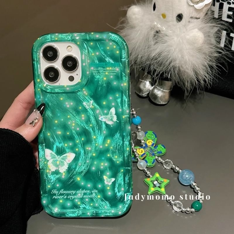 Strap Phone Butterfly Case