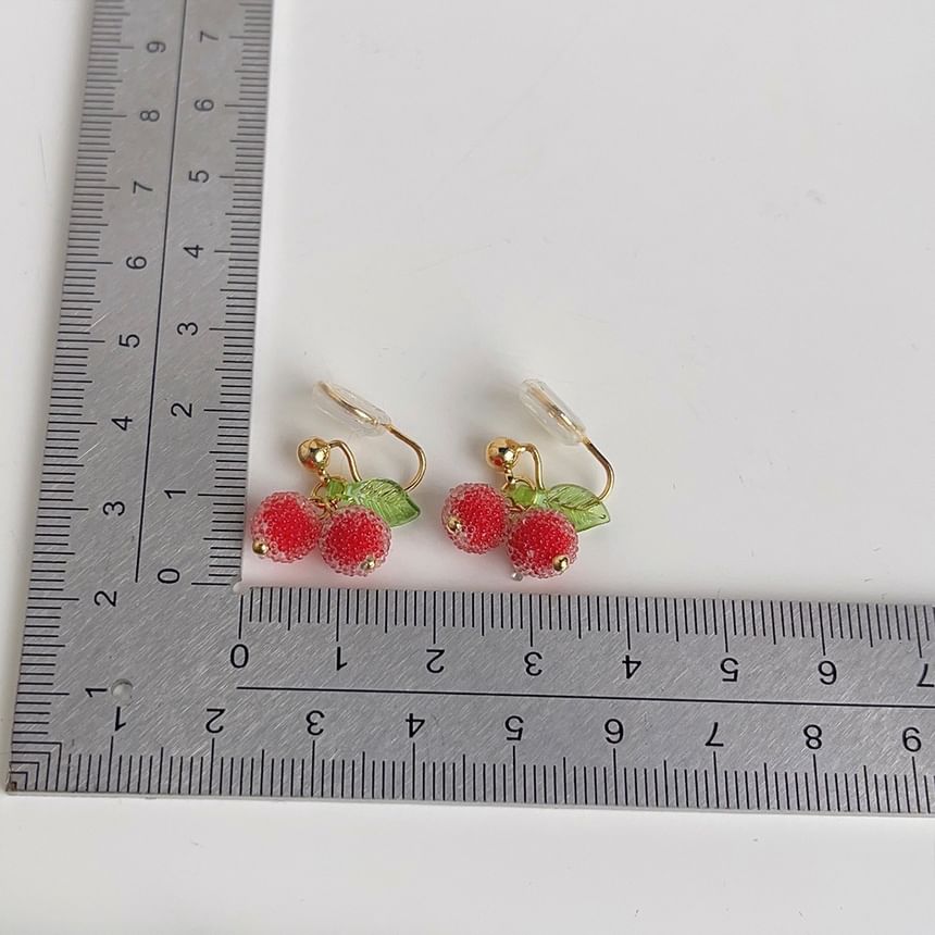 Ear Fruit Cuff Alloy Resin