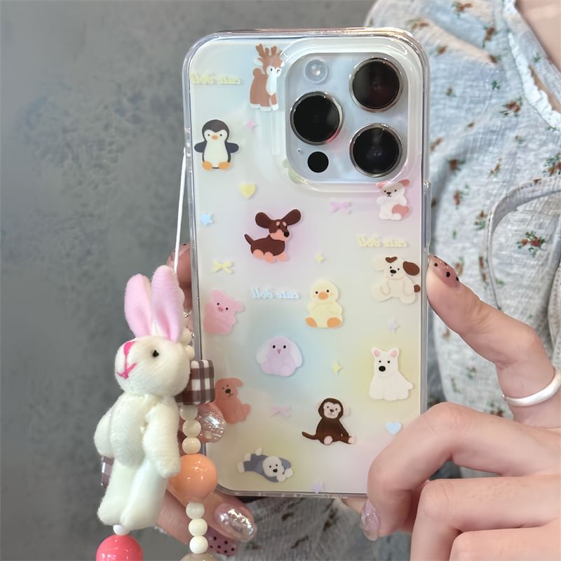 Animal Phone Strap Case / Set