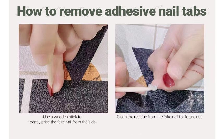 Ongles à strass en forme de papillon (différents modèles)