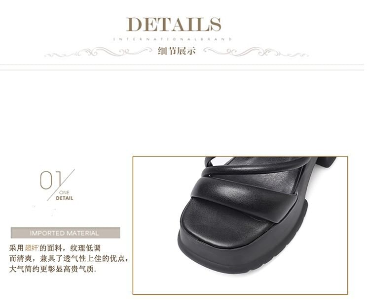 Sandals Lace-Up Platform