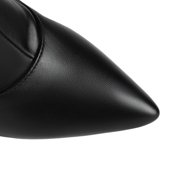 High Heel Sock Over-the-Knee Boots