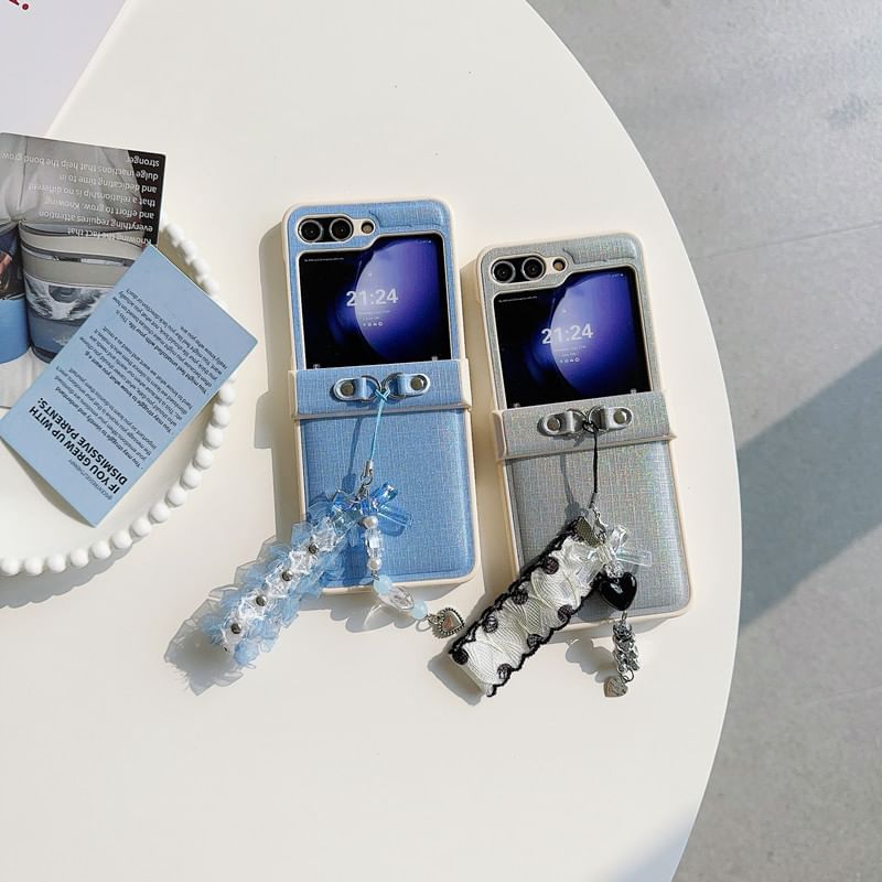 Phone Charm Plain Case Ribbon