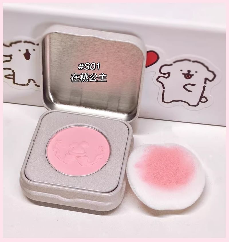 Mini houppette à poudre