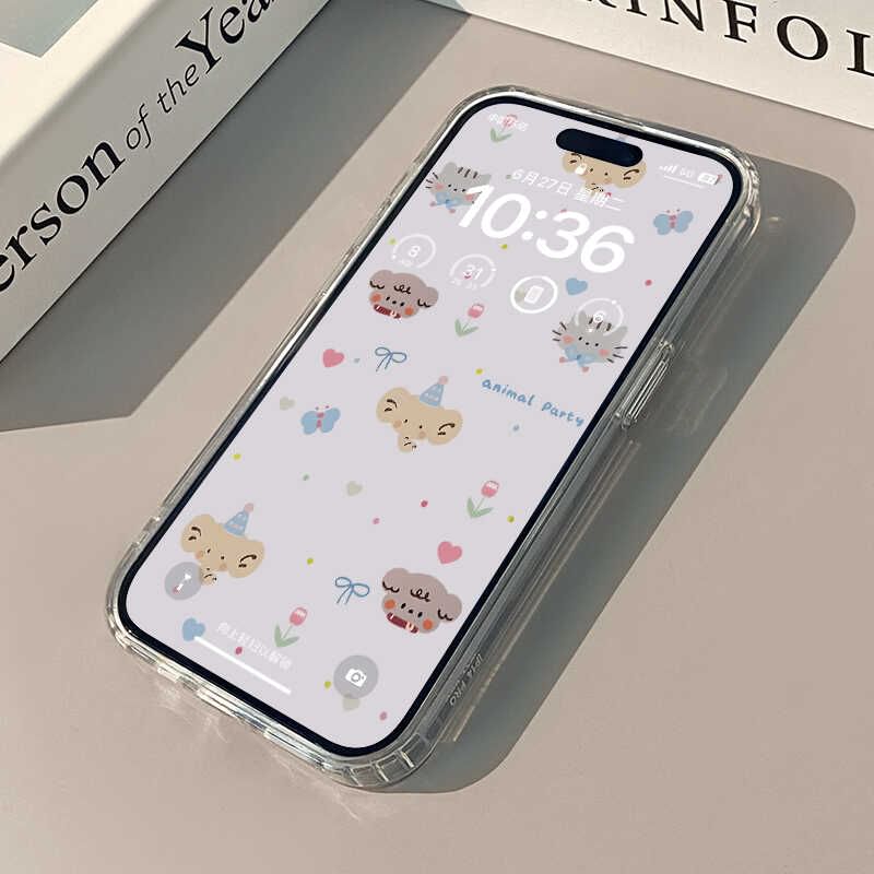 Coque de téléphone magnétique pour animaux (compatible avec MagSafe)