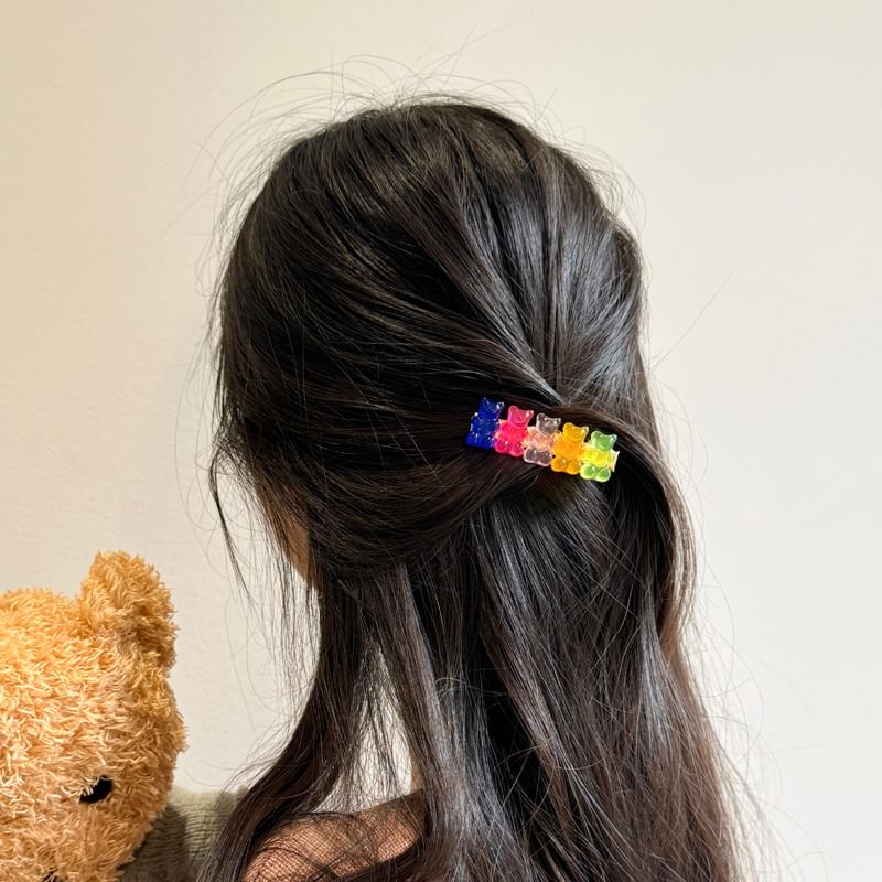 Clip Bear Gummy Hair