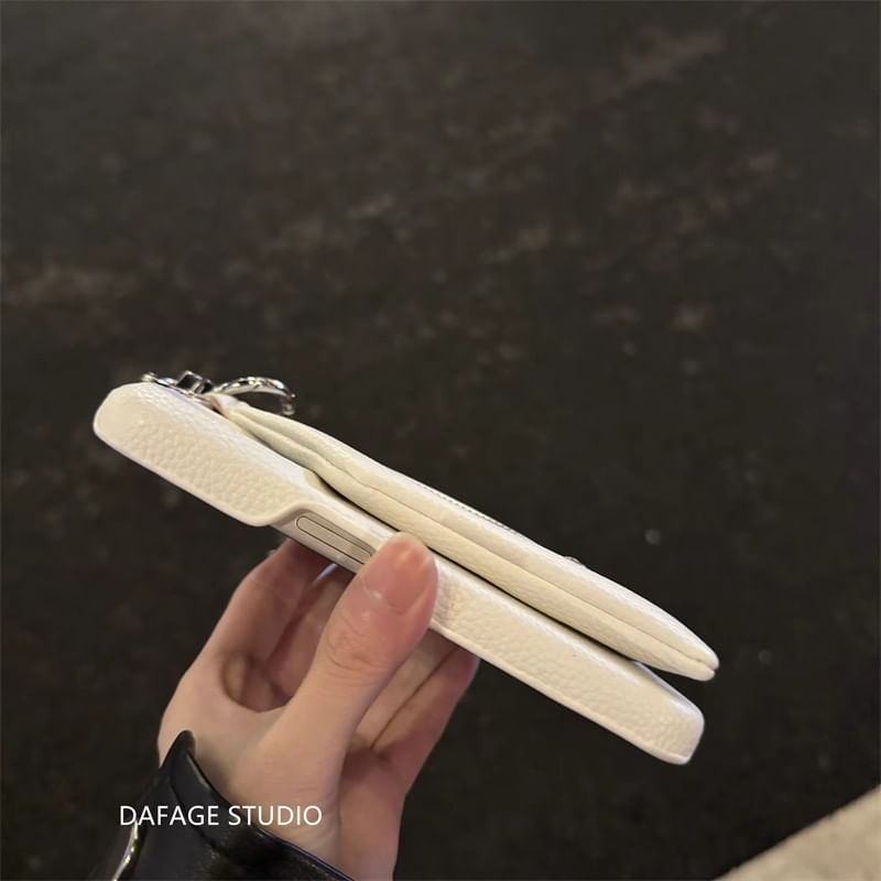 Heart Pendant Coin Purse Strap Phone Case