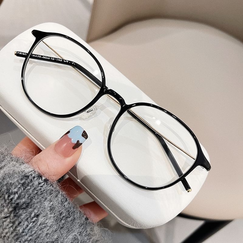 Blue Blocking Round Light Glasses