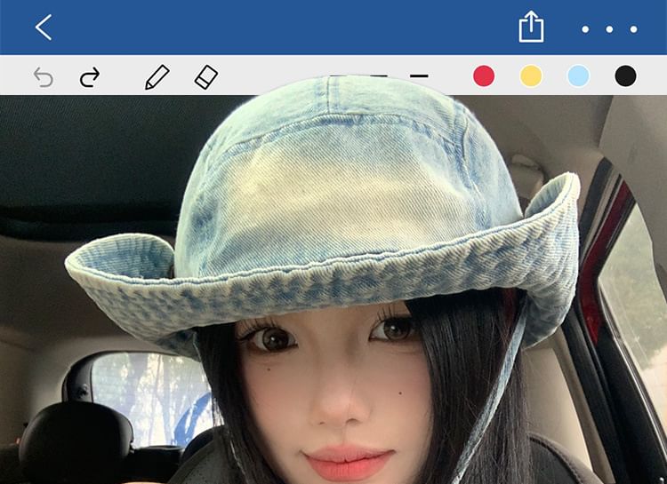 Denim Boonie Washed Hat