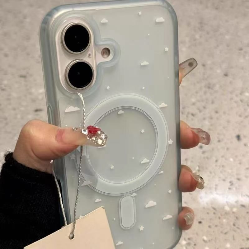 with (Compatible Magnetic MagSafe) Case Phone Print