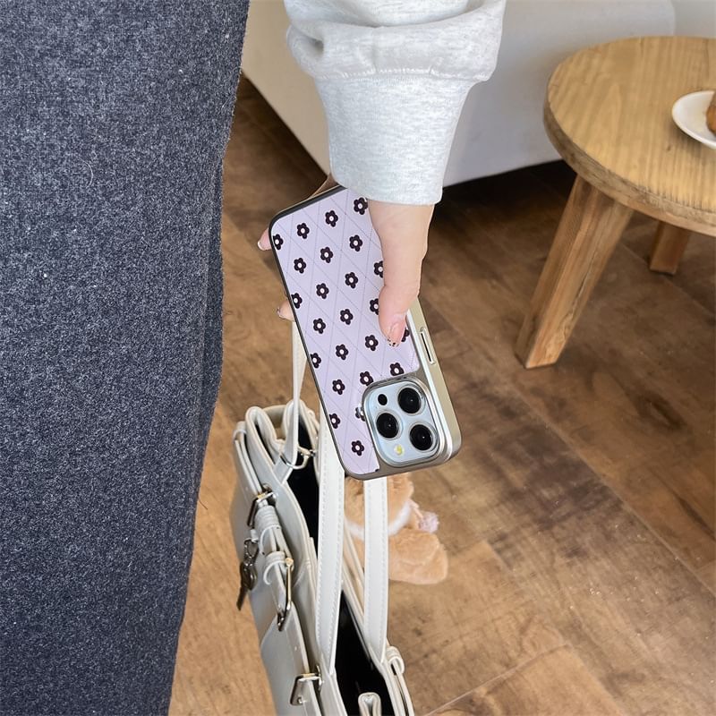 Floral Case Phone Argyle