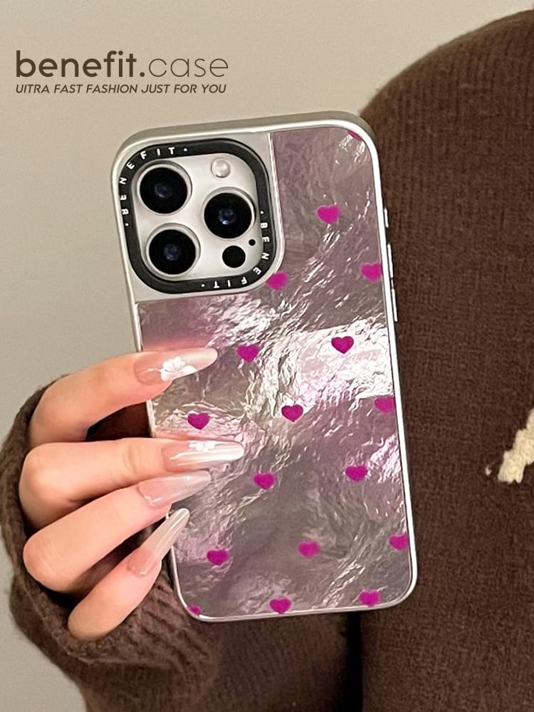 Phone Case Set Heart Strap /