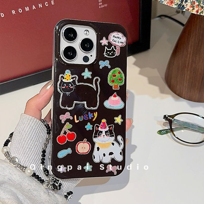 with Case Strap Phone Cat