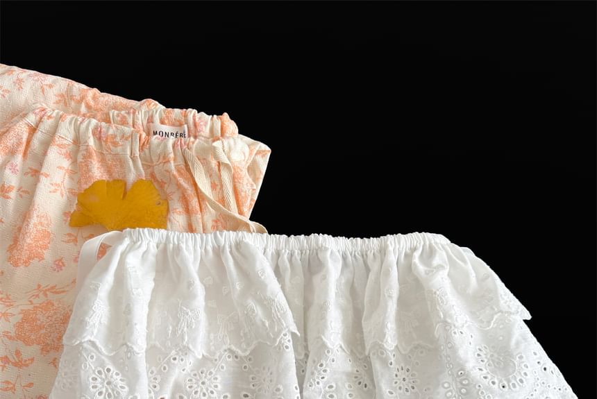 Hem Decorative Lace Layered