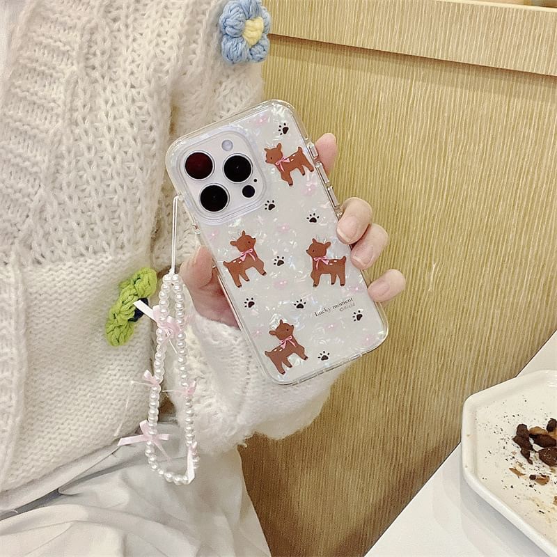 Case Phone Strap Deer / Set