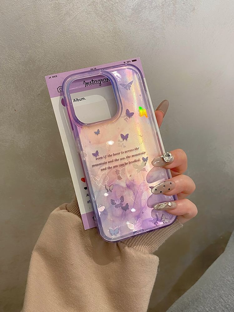 Phone Butterfly Case
