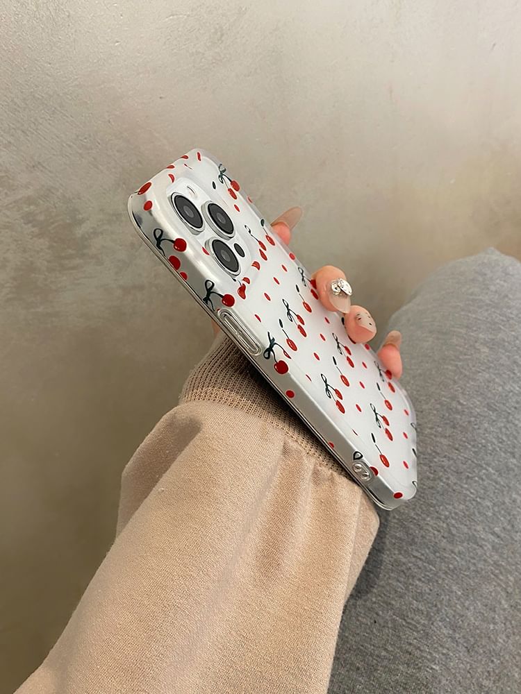 Set Strap Case Cherry Phone /