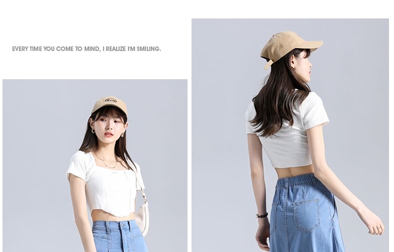 Waist Denim Midi A-Line High Skirt