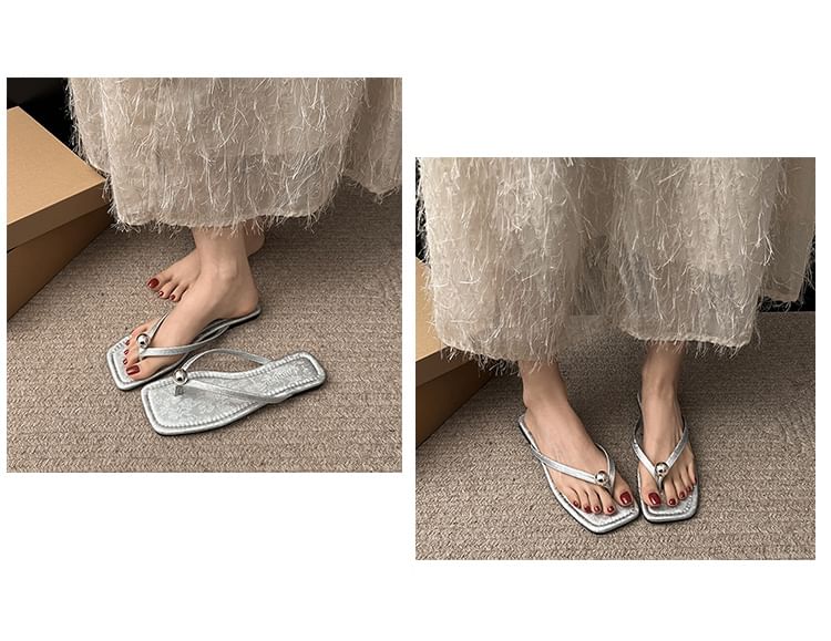 Shoes Flats Flops Sandals Flip Beach