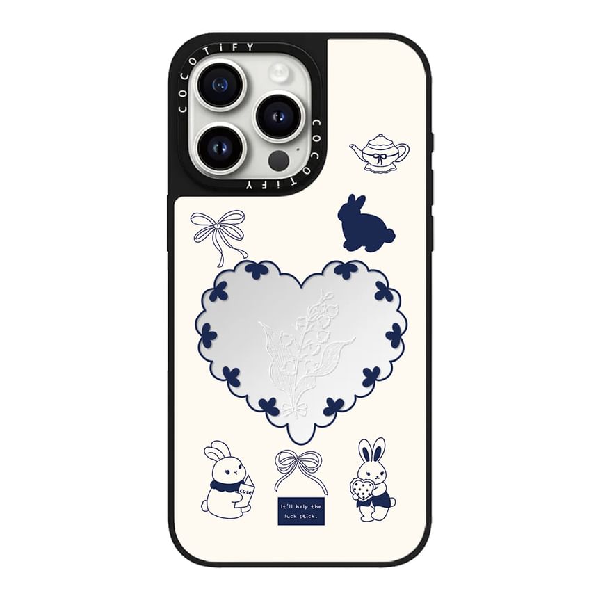 Heart Mirrored Phone Case