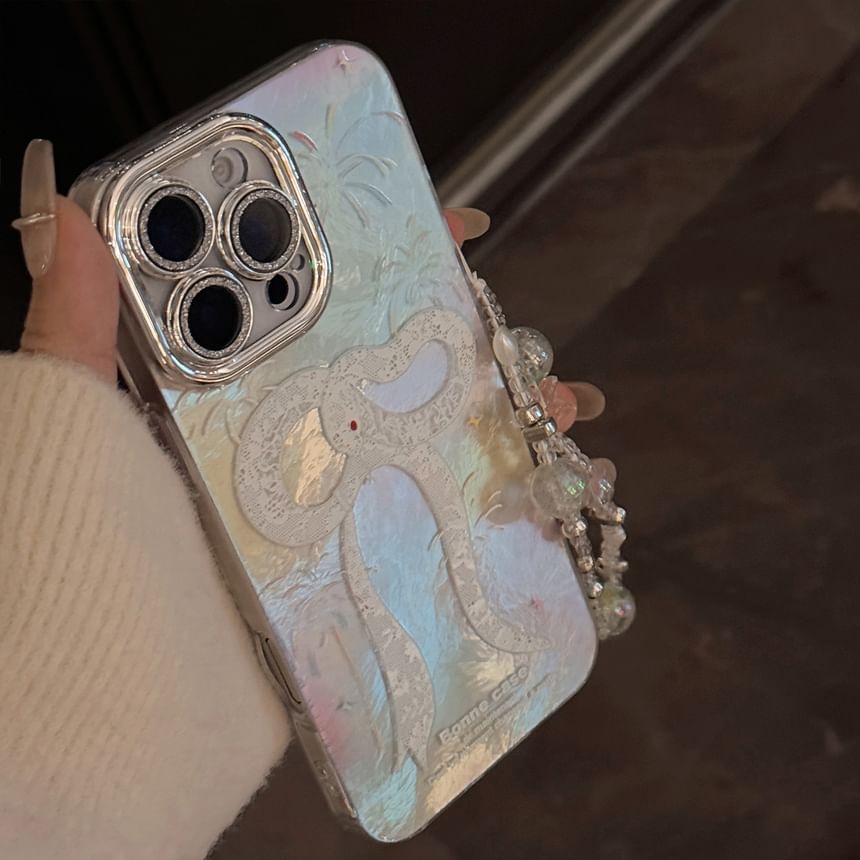 Set Case Snake Phone Print / Strap Bead